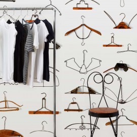 Tapet designer Obsession Hangers by Daniel Rozensztroch, NLXL, 4.9mp / rola