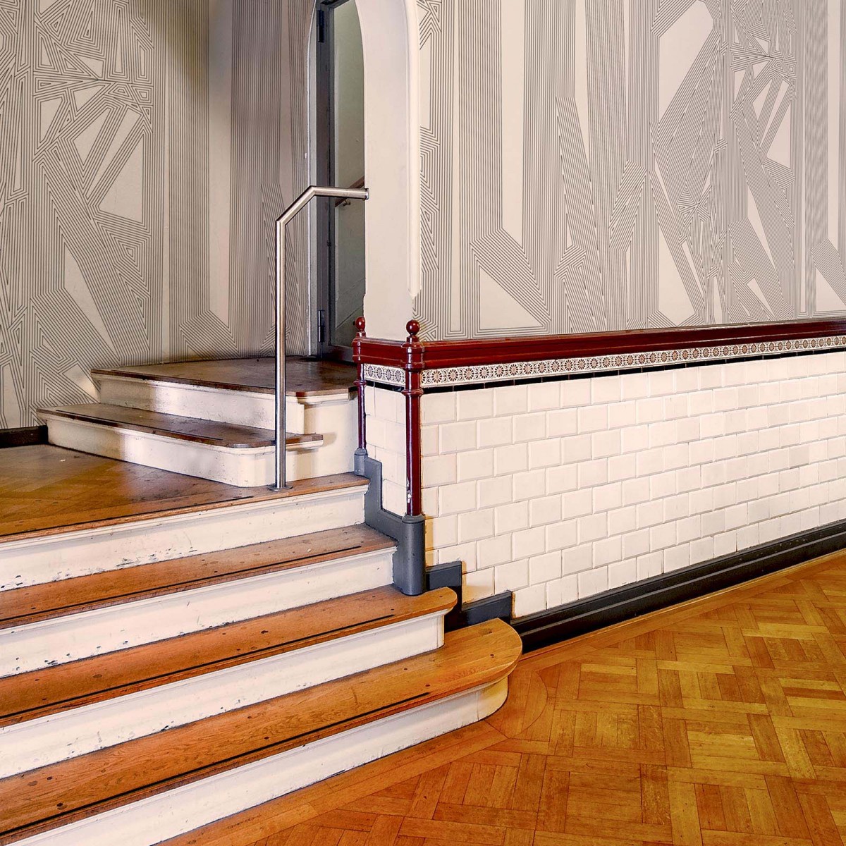 Tapet designer Geometrics Brion by Marco Eugeni, NLXL, 4.9mp / rola, Tapet Exclusivist