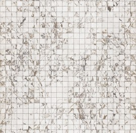 Tapet designer Materials Marble, Tiles 8.1x7.7cm, White by Piet Hein Eek, NLXL, 4.9mp / rola