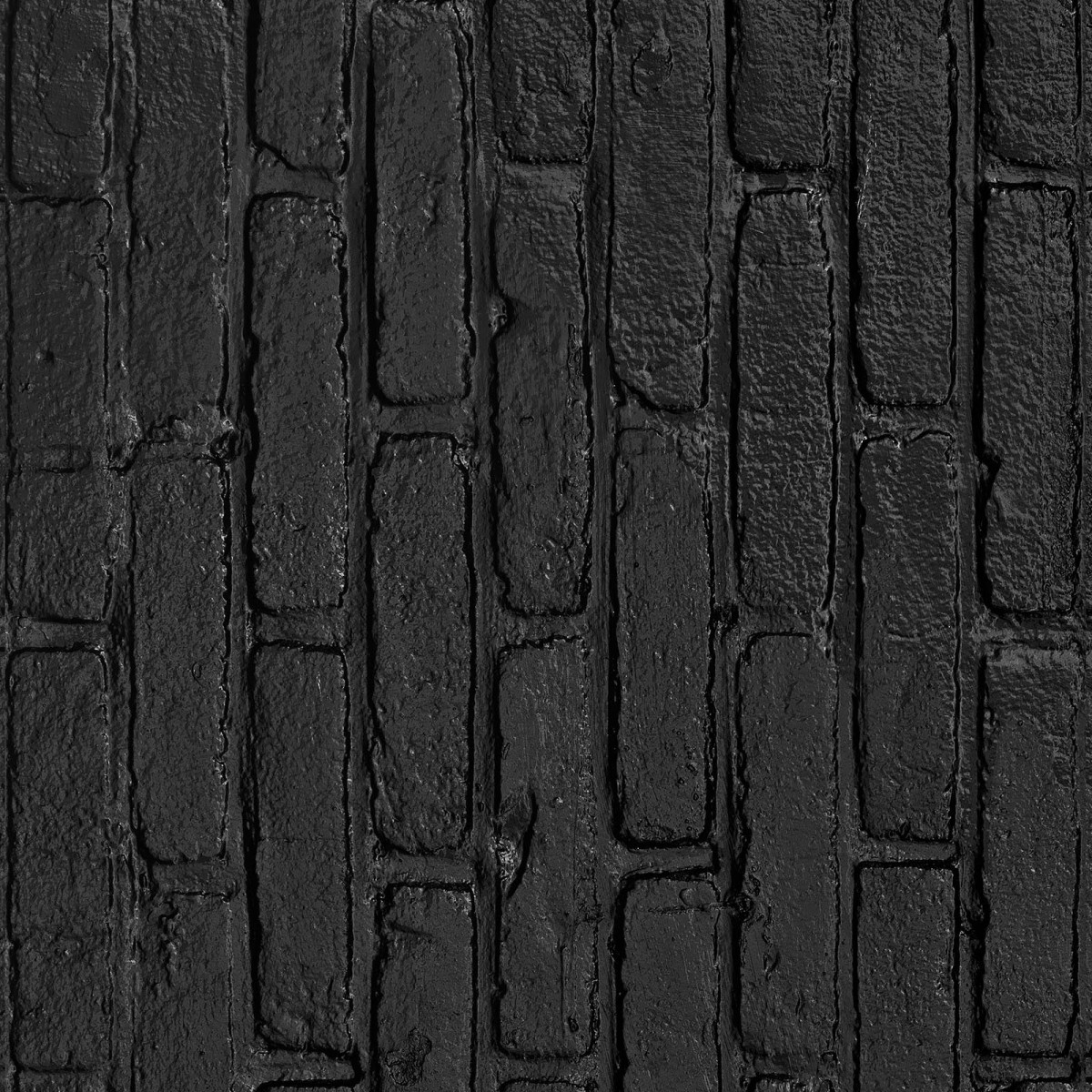 Tapet designer Materials Brick, Black by Piet Hein Eek, NLXL, 4.9mp / rola, Tapet Exclusivist 