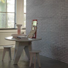 Tapet designer Materials Brick, Silver Grey by Piet Hein Eek, NLXL, 4.9mp / rola