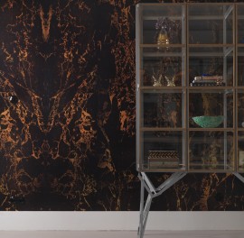 Tapet designer Materials Marble, Black Metallic by Piet Hein Eek, NLXL, 4.9mp / rola