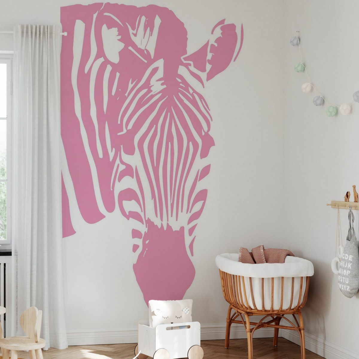 Fototapet Watching Zebra, personalizat, Photowall, Fototapet pentru copii, Fototapet