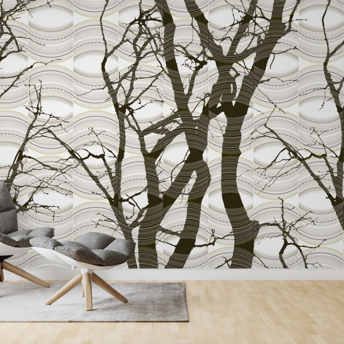Fototapet Ripple - Brown, personalizat, Photowall