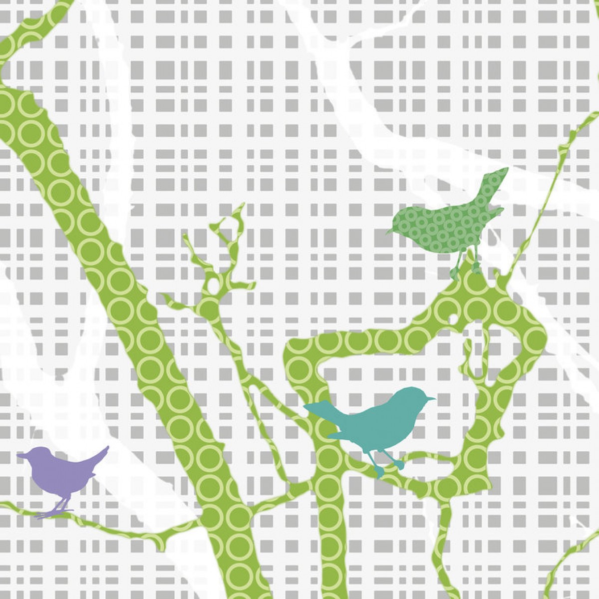 Fototapet Hide and Seek - Spring Green, personalizat, Photowall
