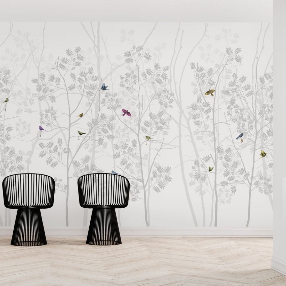 Fototapet Madame de Pompadour-Silver, personalizat, Photowall
