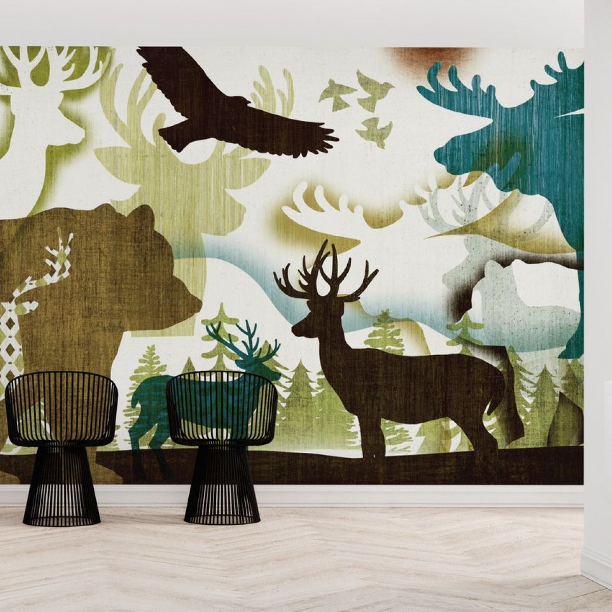 Fototapet Dweller Collage I, personalizat, Photowall