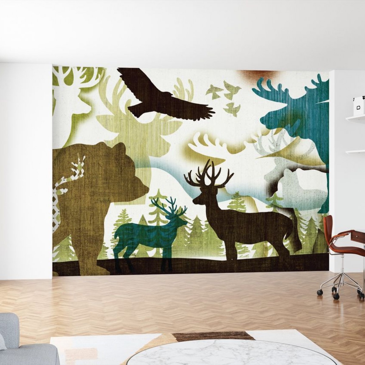 Fototapet Dweller Collage I, personalizat, Photowall
