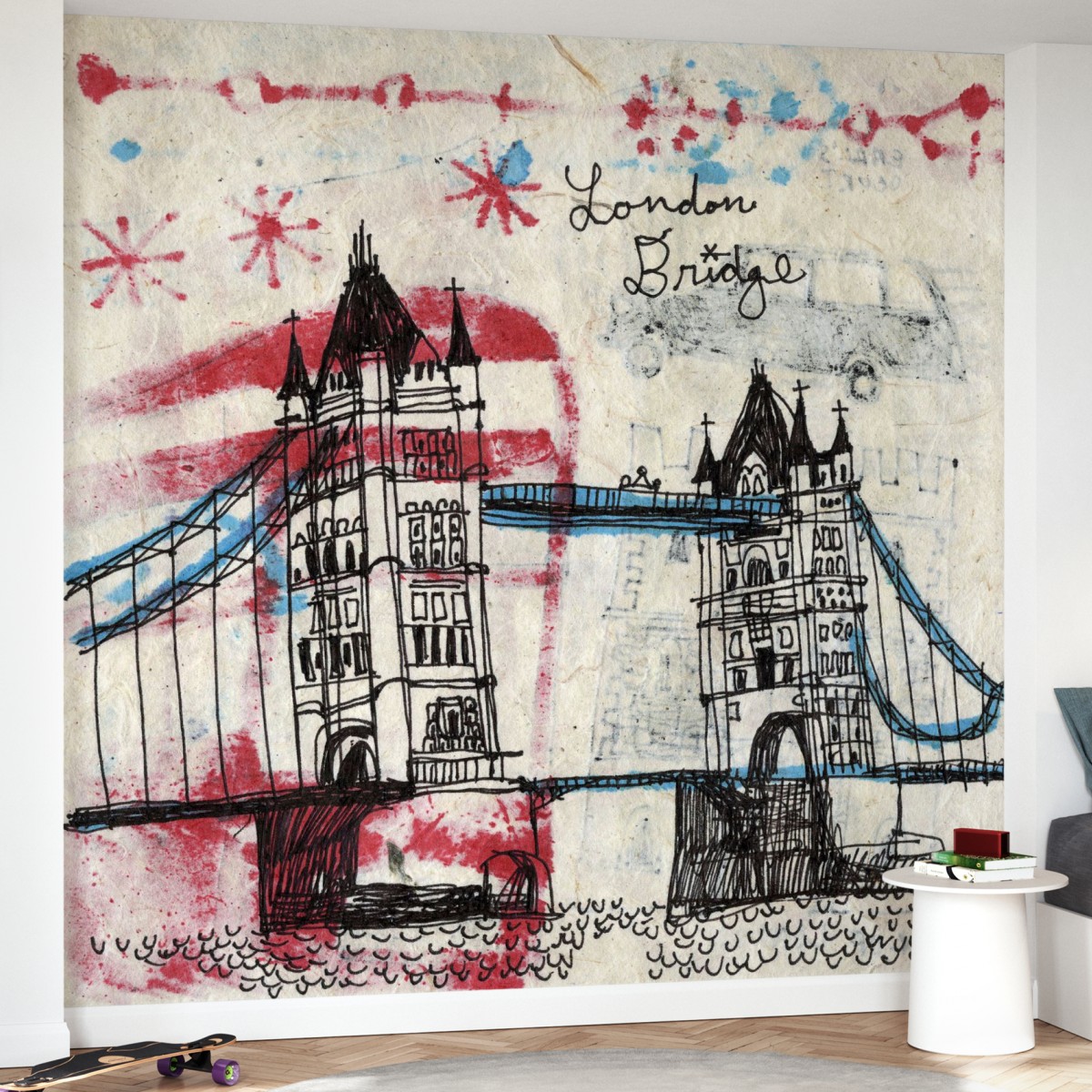 Fototapet Tower Bridge, personalizat, Photowall
