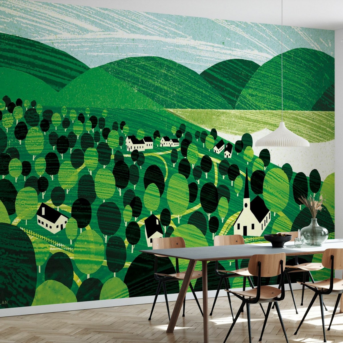 Fototapet Vermont Landscape, personalizat, Photowall