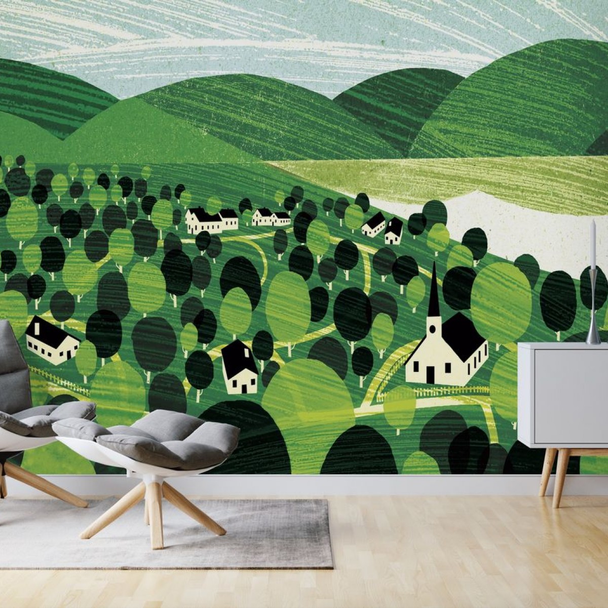 Fototapet Vermont Landscape, personalizat, Photowall