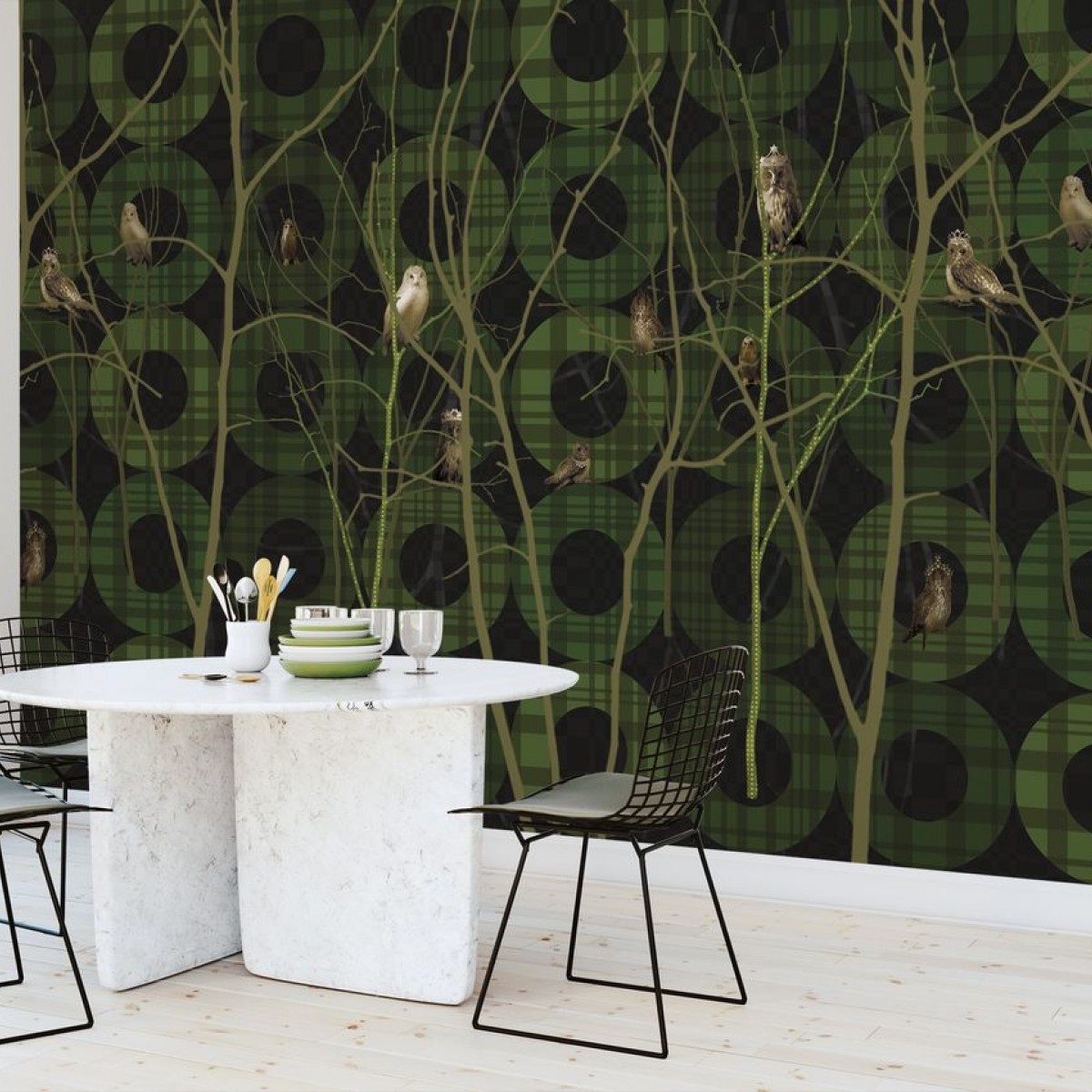 Fototapet Noble green, personalizat, Photowall