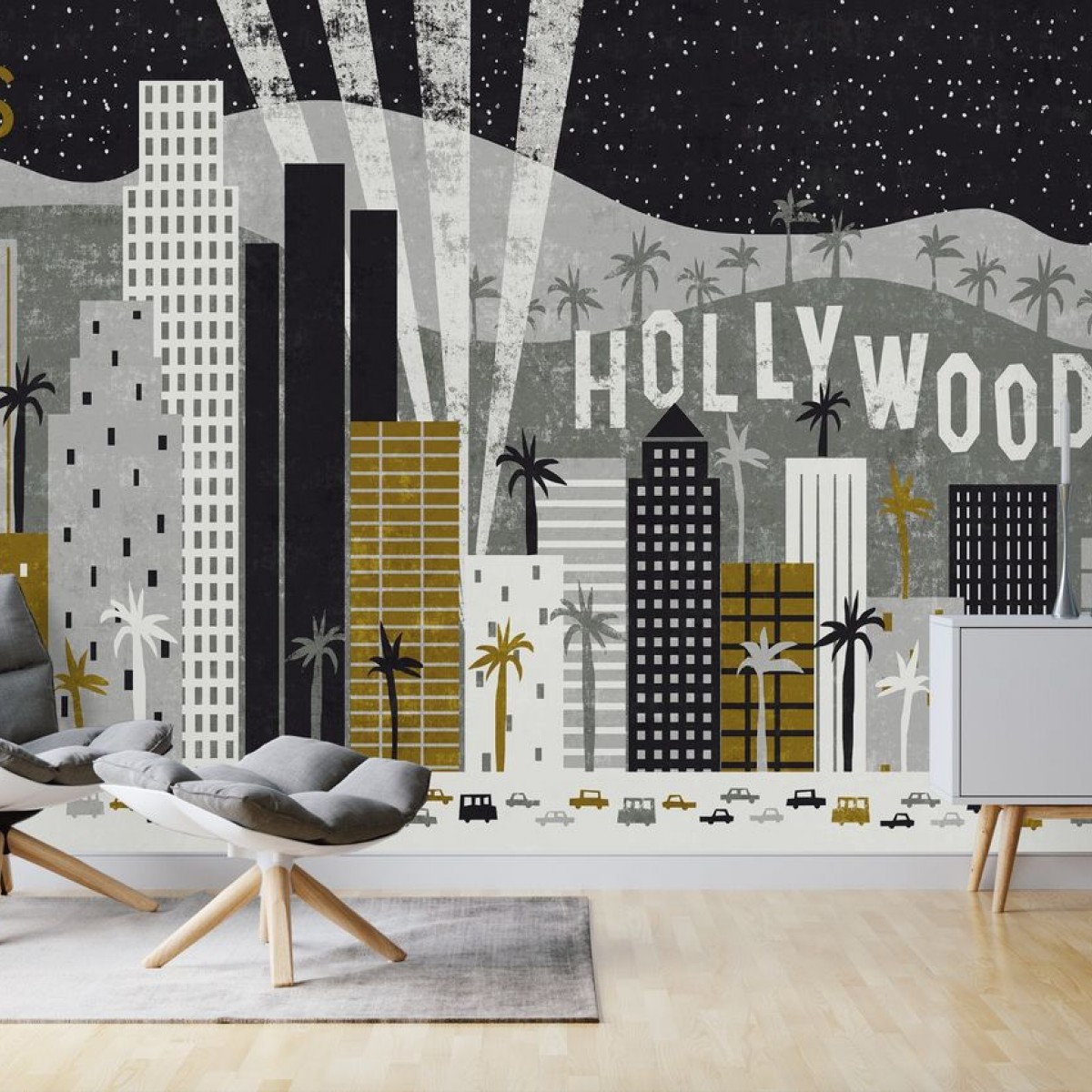 Fototapet Hey Los Angeles, personalizat, Photowall