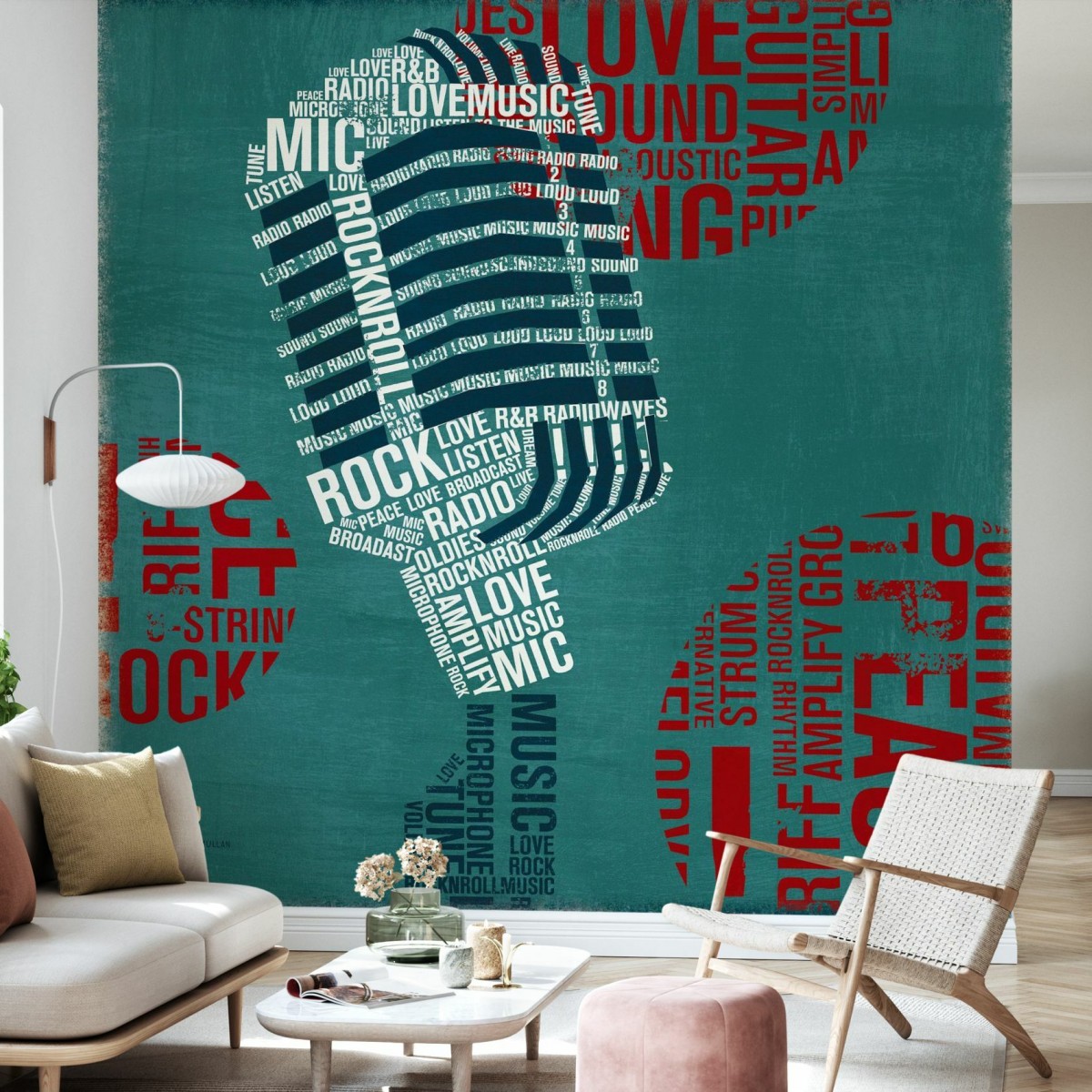 Fototapet Type Mic Square, personalizat, Photowall