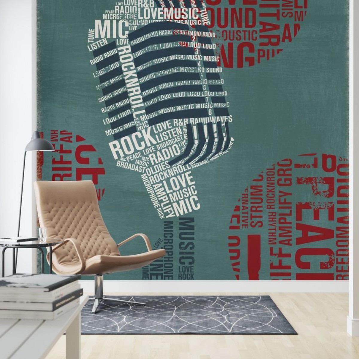 Fototapet Type Mic Square, personalizat, Photowall