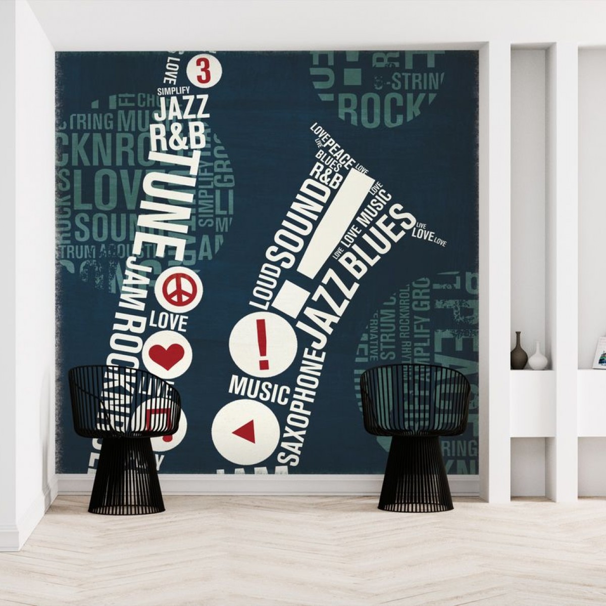Fototapet Type Sax Square, personalizat, Photowall