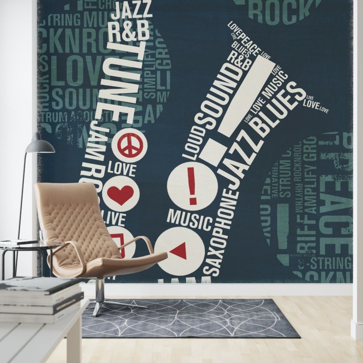 Fototapet Type Sax Square, personalizat, Photowall