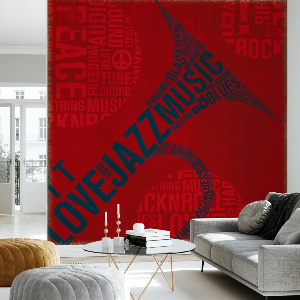 Fototapet Type Trumpet Square, personalizat, Photowall