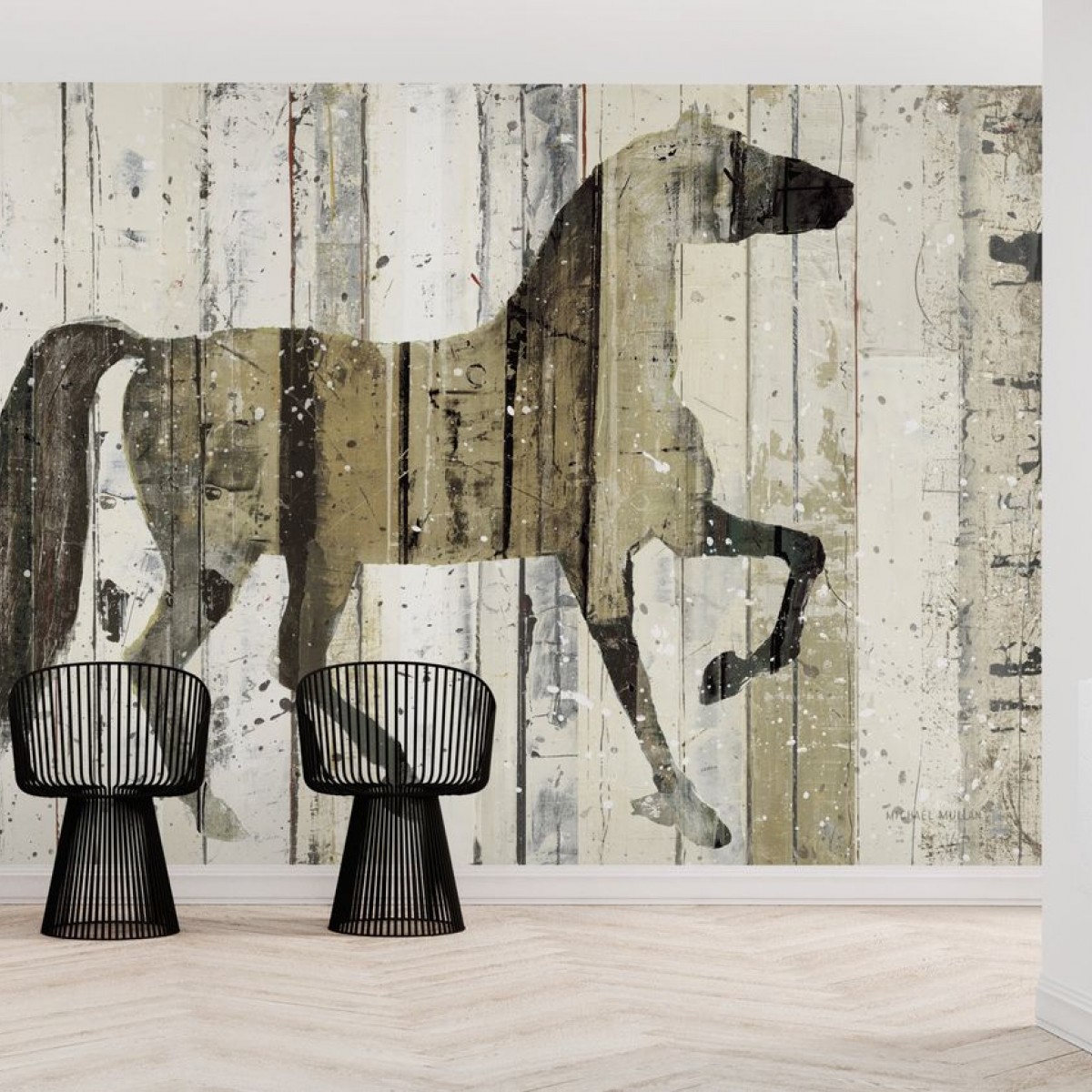 Fototapet Dark Horse, personalizat, Photowall