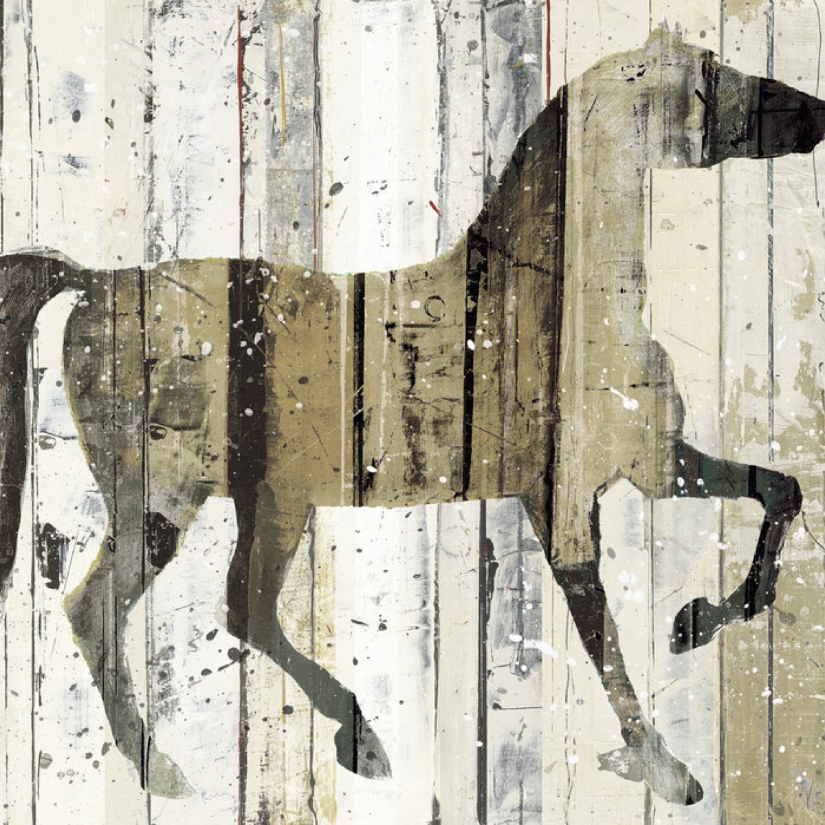 Fototapet Dark Horse, personalizat, Photowall