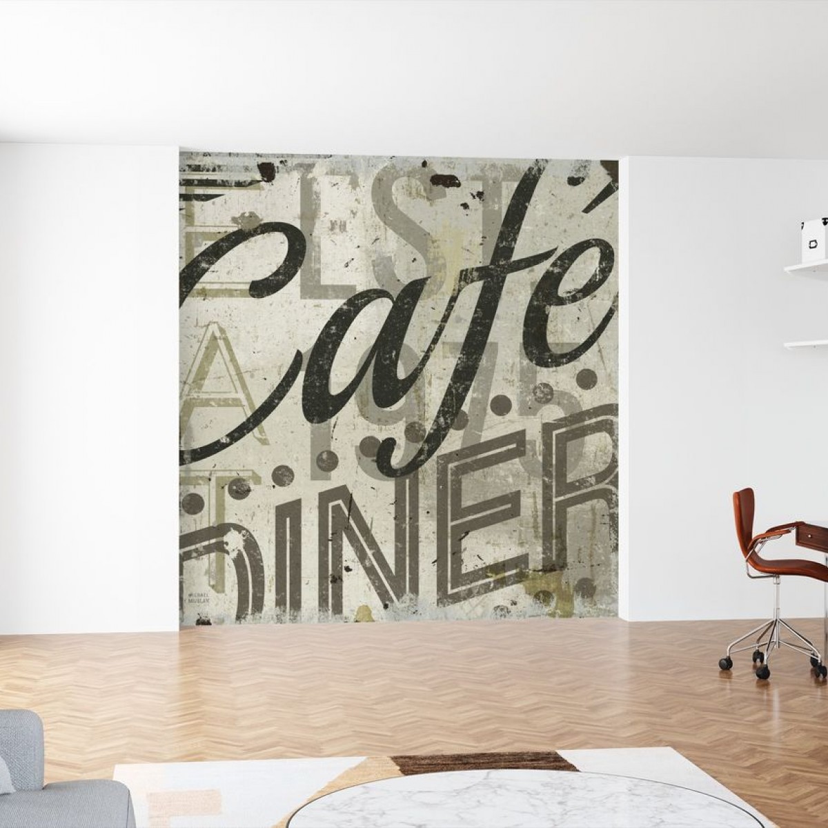 Fototapet Restaurant Sign II, personalizat, Photowall