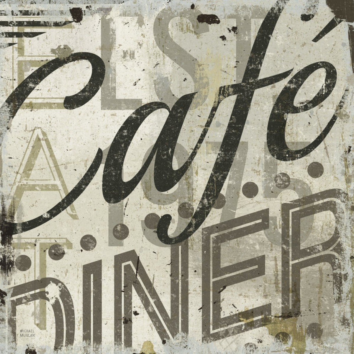 Fototapet Restaurant Sign II, personalizat, Photowall