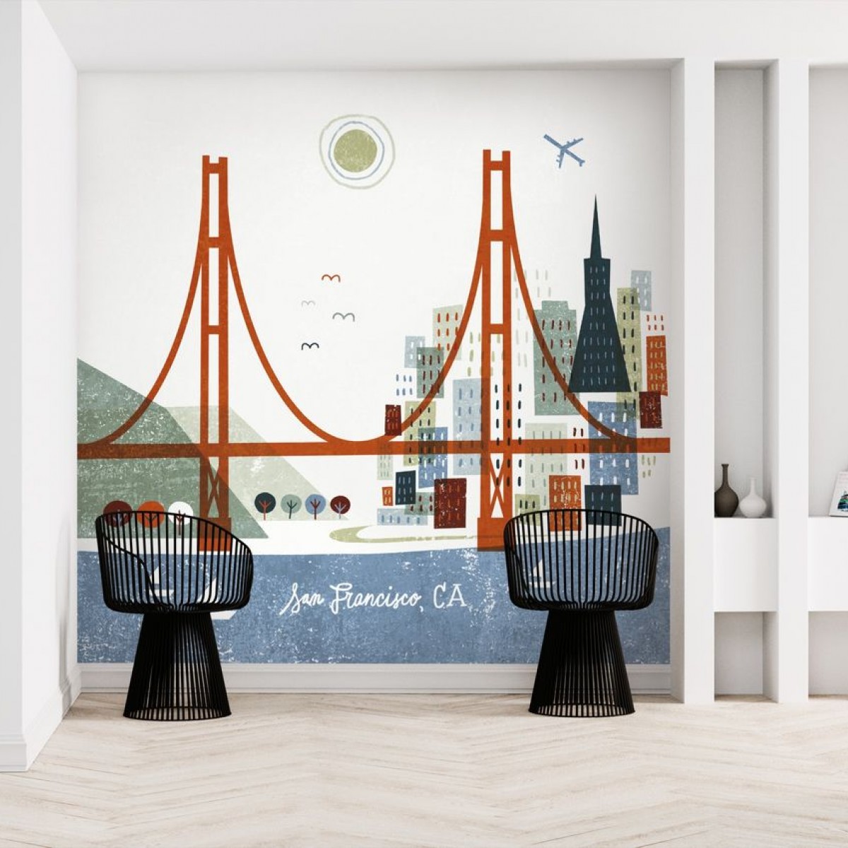 Fototapet Colorful San Francisco, personalizat, Photowall