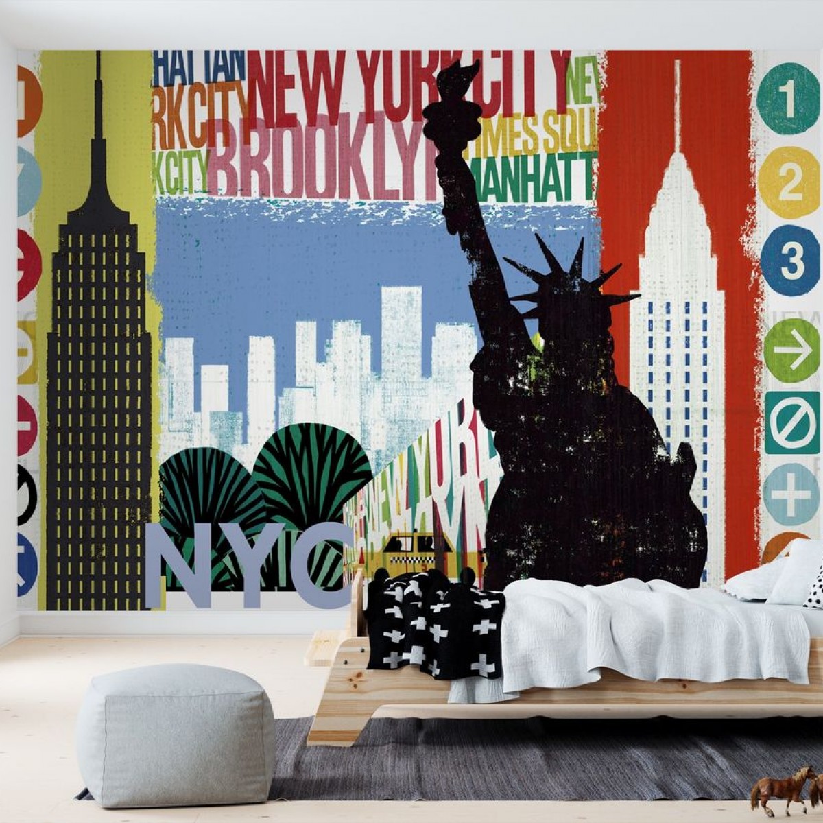 Fototapet New York City Life I, personalizat, Photowall