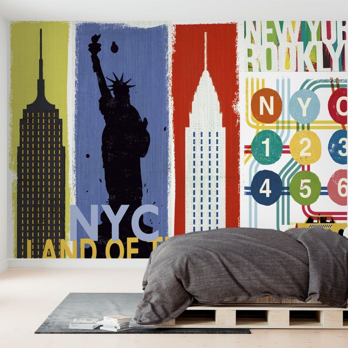 Fototapet New York City Life II, personalizat, Photowall