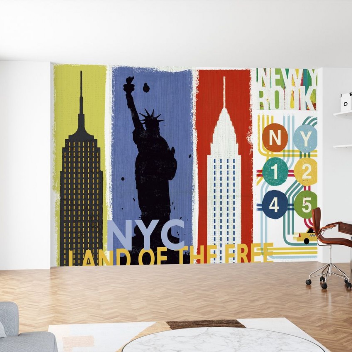 Fototapet New York City Life II, personalizat, Photowall