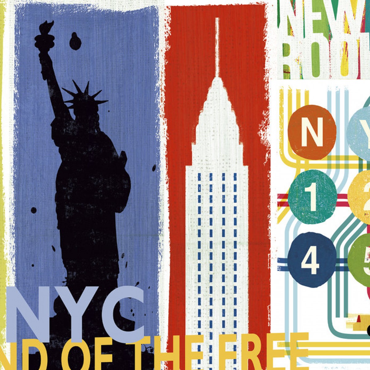 Fototapet New York City Life II, personalizat, Photowall