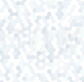 Fototapet Hexagon - albastru, personalizat, Photowall