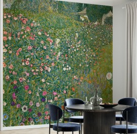 Fototapet Gustav Klimt - Italian Garden Landscape, Personalizat, Photowall