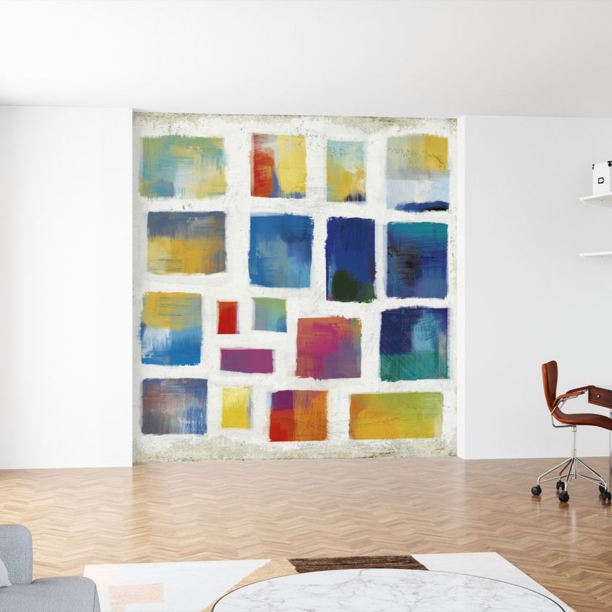 Fototapet Vibrations Square, personalizat, Photowall