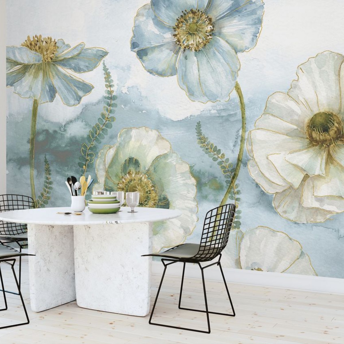 Fototapet My Greenhouse Flowers, personalizat, Photowall, Fototapet