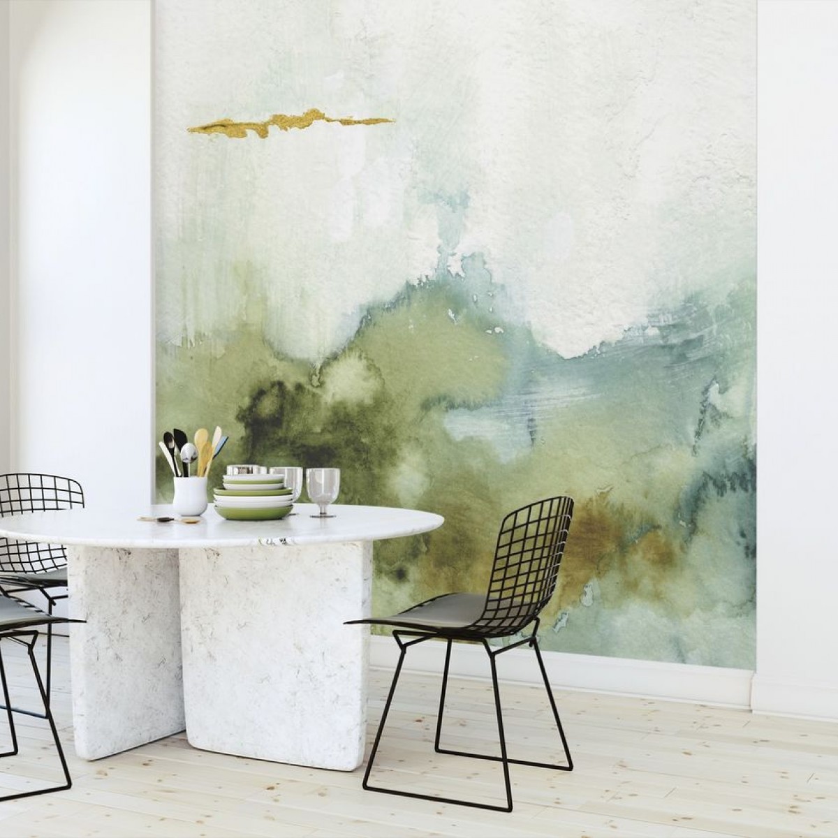 Fototapet My Greenhouse Watercolor 1, personalizat, Photowall