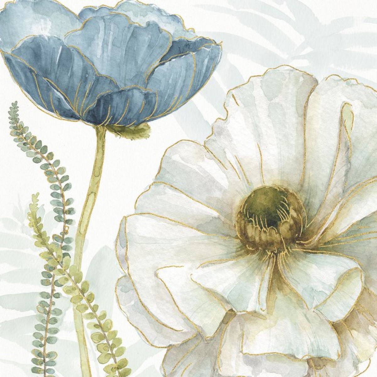 Fototapet White Poppy, personalizat, Photowall, Fototapet