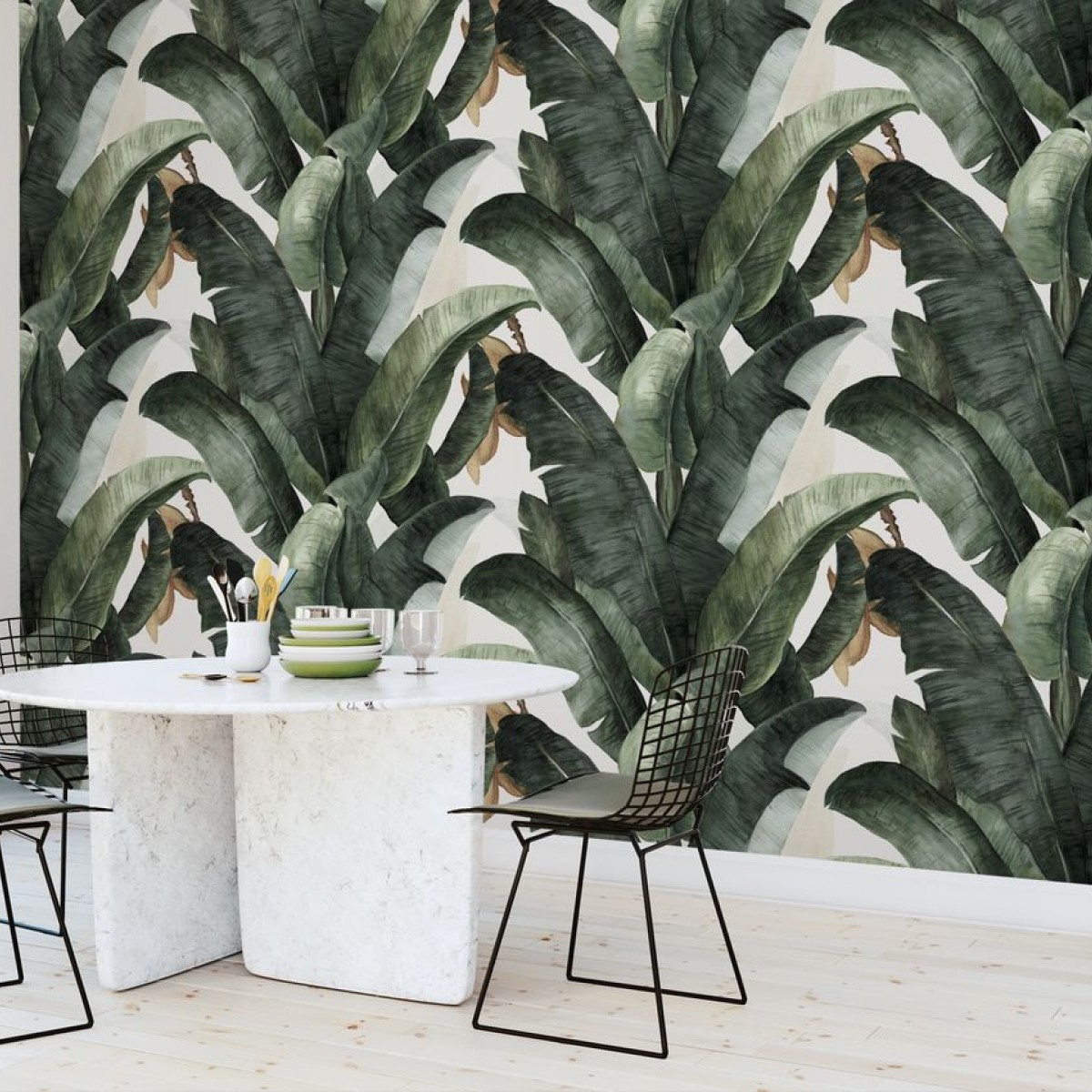 Fototapet Botany Banana, personalizat, Photowall