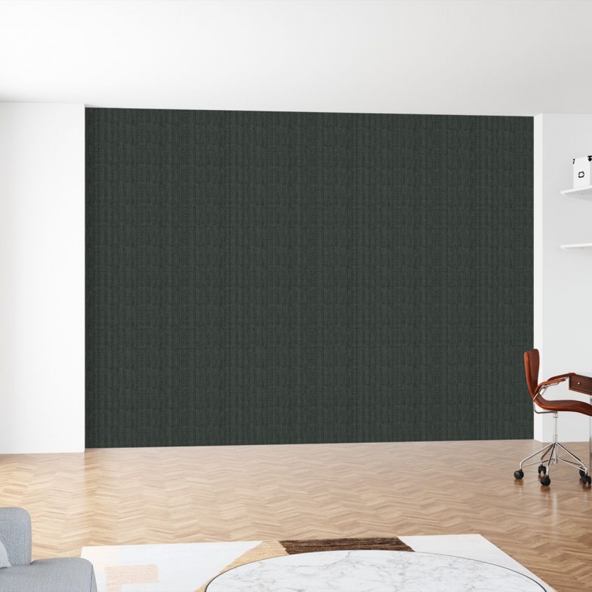 Fototapet Linen Green, personalizat, Photowall