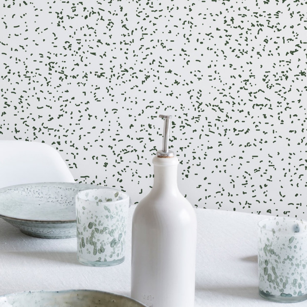 Fototapet Speckle Green, personalizat, Photowall