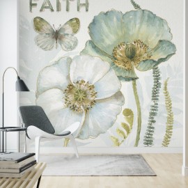 Fototapet My Greenhouse Flowers, Faith, personalizat, Photowall