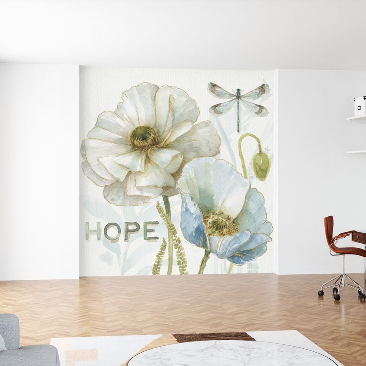 Fototapet My Greenhouse Flowers, Hope, personalizat, Photowall