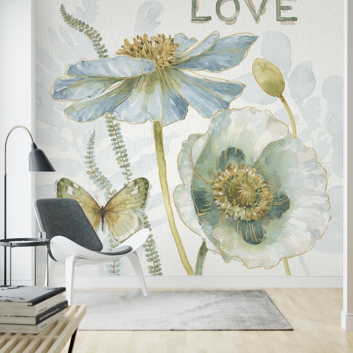 Fototapet My Greenhouse Flowers, Love, personalizat, Photowall