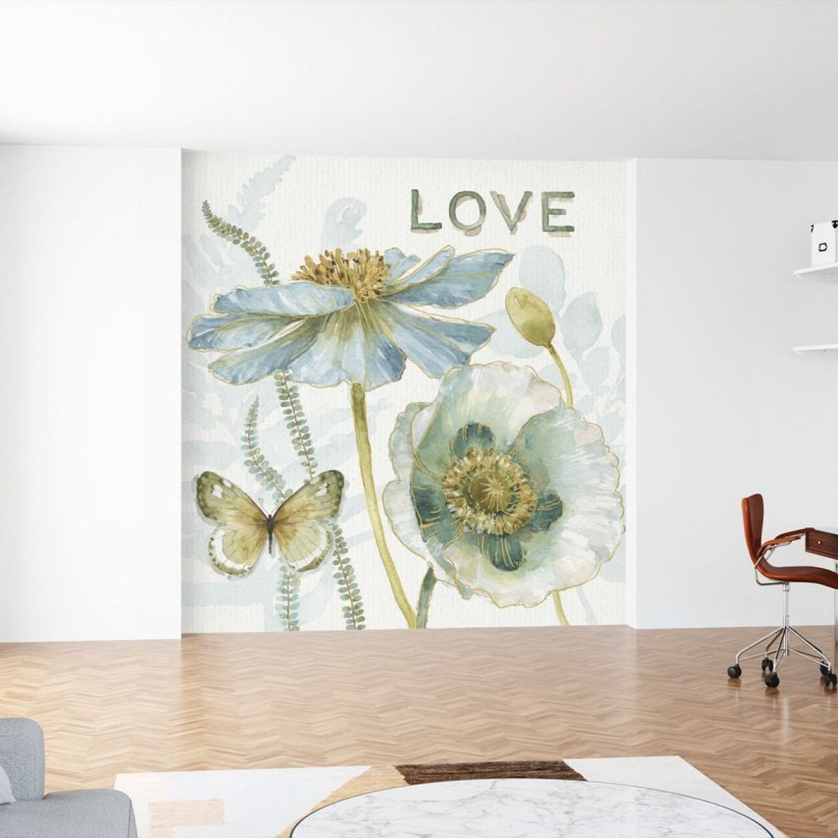 Fototapet My Greenhouse Flowers, Love, personalizat, Photowall