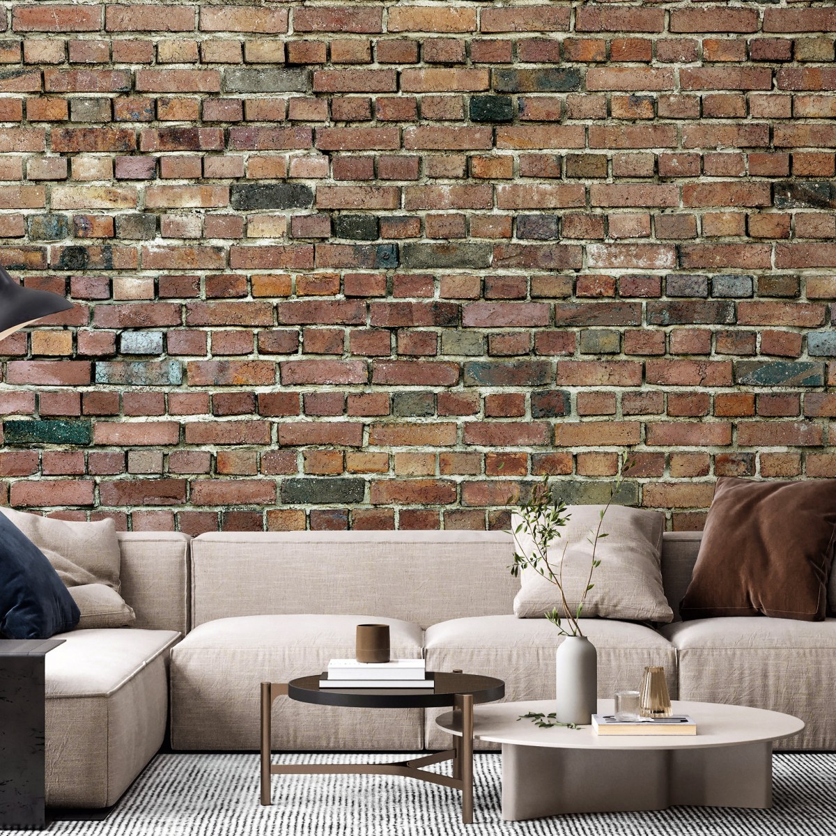 Fototapet Stockholm Brick Wall, Personalizat, Photowall, Fototapet living, Fototapet