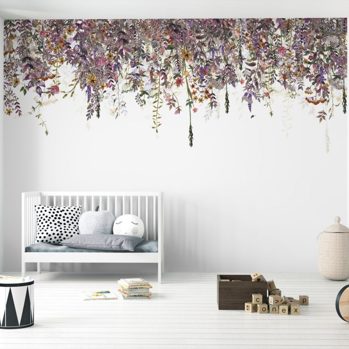 Fototapet Flowers Fade Pink, personalizat, Photowall
