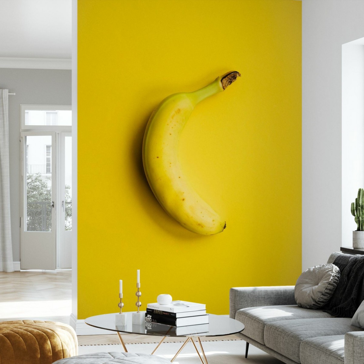 Fototapet Yellow Banana, personalizat, Photowall, Fototapet living, Fototapet