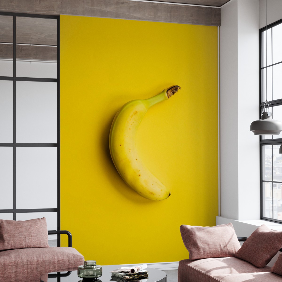 Fototapet Yellow Banana, personalizat, Photowall, Fototapet living, Fototapet 