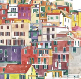 Fototapet Cinque Terre, personalizat, Photowall