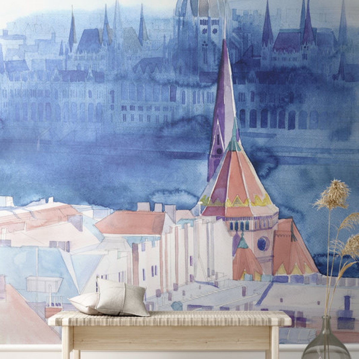 Fototapet Morning in Budapest, personalizat, Photowall